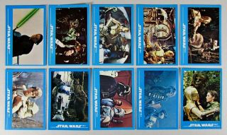 1984 Rotj Trading Cards Vintage Star Wars Kellogg 