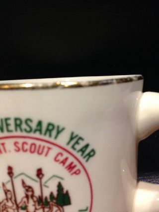 Vintage Boy Scout Mug Beech Mt Scout Camp Hudson Delaware Staff 3