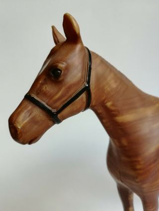 Vintage Breyer Woodgrain Race Horse,  No Mold Mark,  936,  1959 - 1965