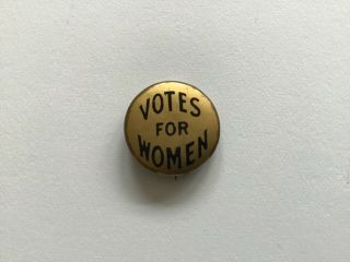 Votes For Women Political Pinback Button 19th Amendment