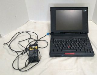 Vintage Ibm Thinkpad Laptop Type 9545 With Windows 98 Powers Up