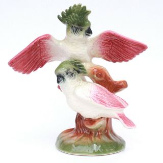 Vintage Maddux / California Art Pottery Style Parrot / Cockatoo / Bird Figurine