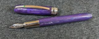 Visconti Rembrandt Purple Fountain Pen,  B Steel Nib