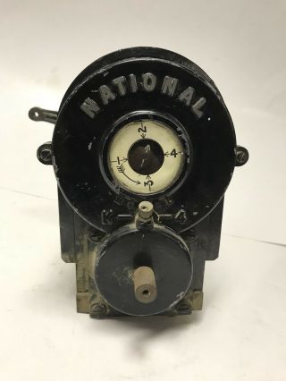 Vintage National K - 4 Model Magneto Parts Or Display