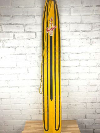 Vintage Snurfer Snowboard 48” Sherman Poppen Brunswick