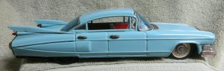 1959 Bandai Cadillac Fleetwood Tin Fricton Car