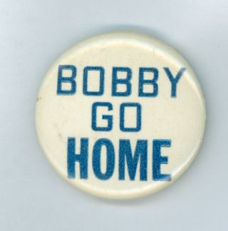 1964 Vintage Anti - Robert Kennedy Us Senator Political York Pinback Button