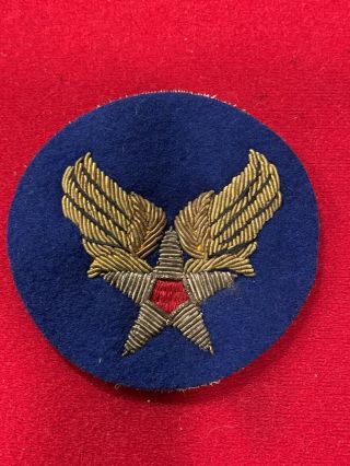 Wwii Us Army Air Forces Bullion Patch