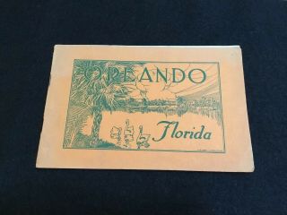 1920’s Booklet Views Orlando Florida Scarce Early Pictures Of The Orlando Area