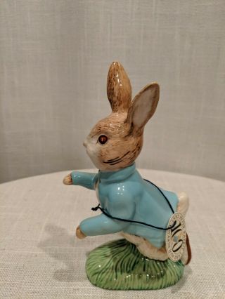 Beatrix Potter Peter Rabbit Figure Royal Albert 1989 England.