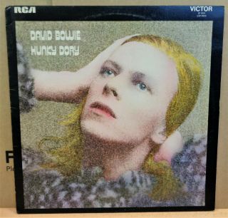 David Bowie Hunky Dory Og Uk Rca Victor Records Lp Sf 8244 6e/5e,  Insert