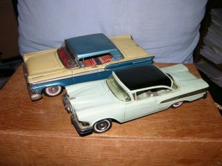 2 Vintage Cars 1950 