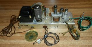 Vintage Magnificent Magnavox Tube Amp Power Amplifier W/ 6bq5/12ax7 Tubes
