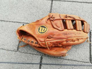 Vintage Wilson A2000 Xlo Made In The Usa Baseball Glove Minty