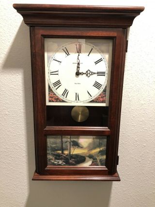 Thomas Kinkade Afternoon Moments Limited Edition Howard Miller Clock