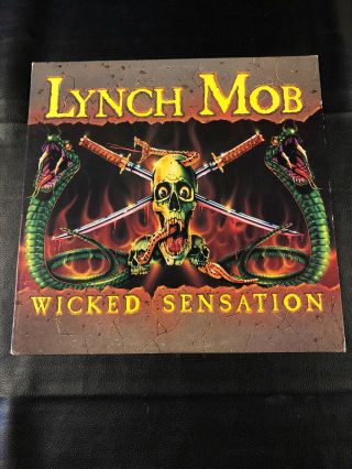 1990 Lynch Mob Wicked Sensation Elektra Vinyl Lp Dokken