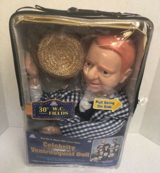 Goldberger 30” W.  C.  Fields Celebrity Ventriloquist Doll (never Been Out Of Box)