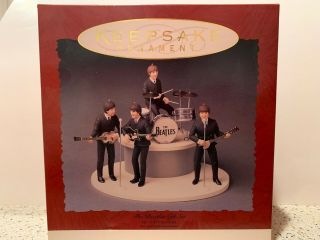 Hallmark The Beatles Gift Set Of 5 Ornaments - (mib)