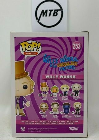 FUNKO POP MOVIES WILLY WONKA AND THE CHOCOLATE FACTORY 253 oompa loompa veruca 3