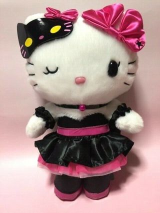 Hello Kitty Usj Limited Plush Doll Christmas Halloween 2017 Rare Sanrio Fs