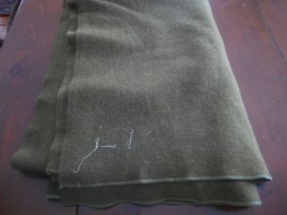 Usgi Wwii Wool Blanket 63 " X 82 "