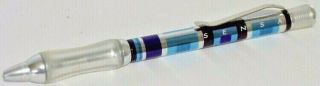 Sensa Marina Antigua Blue Ballpoint Pen/ Plasmium T Grip No7212