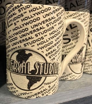 Universal Studios Hollywood Exclusive Black And White Ceramic Mug