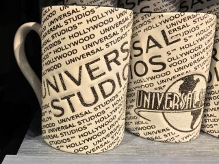 Universal Studios Hollywood Exclusive Black and White Ceramic Mug 3