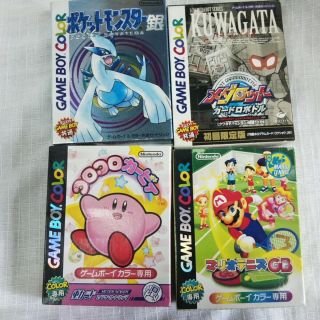 Mario Pokemon Set Nintendo Game Boy Color Japanese Japan Gb Gbc