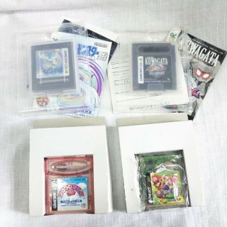 Mario Pokemon Set Nintendo Game Boy Color Japanese Japan GB GBC 3