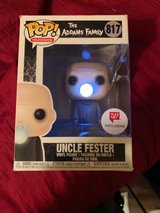 Real Light Up Uncle Fester Custom Vinyl Pop Walgreens Exculsive