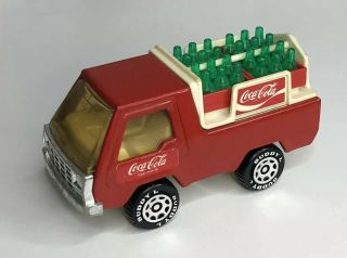 Buddy L 1982 Coca Cola Delivery Truck With Crates Bottles Diecast