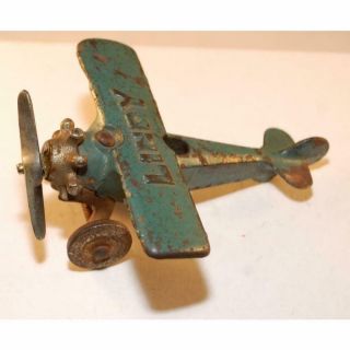 1920’s Hubley “lindy” Cast Iron Airplane
