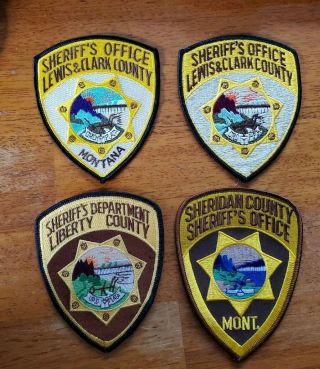 Four Different Montana Sheriff 
