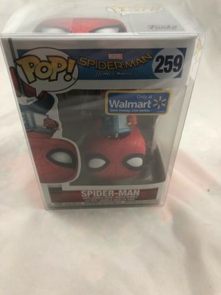 Funko Pop Marvel Spider - Man Homecoming Upside Down 259 Walmart Exclusive