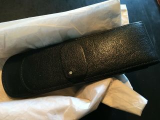 Montblanc Meisterstùck Pen Pouch Soft leather,  Holds 2 pens, 3
