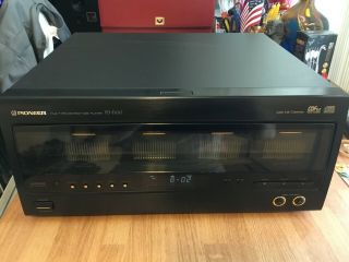 Pioneer Vintage File - Type Compact Disc Player/cd File 100 Disc Pd - F100 - Ac 100v
