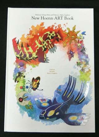 Pokemon Omega Ruby And Alpha Sapphire Hoenn Art Book Not Pokemo Center