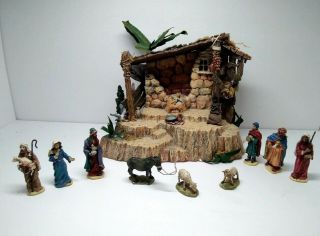 Dept 56 Little Town Of Bethlehem " Nativity The Birth Of Christ " 59816 Set Of 11