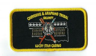 Lucky Star Casino Ok Oklahoma Cheyenne & Arapaho Tribal Security Patch -