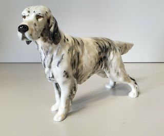 Royal Doulton English Setter Dog Figurine Hn 1050