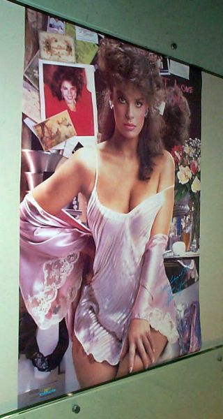 Kristian Alfonso Sexy Vintage 1984 Poster