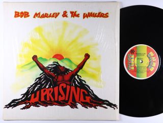 Bob Marley & The Wailers - Uprising Lp - Tuff Gong Jamaica Vg,  Shrink
