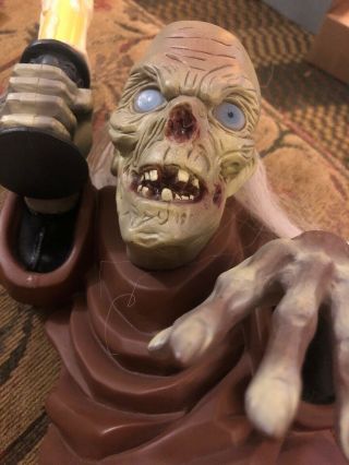 Tales From The Crypt Keeper Light Up Candelabra 1996 Repaired