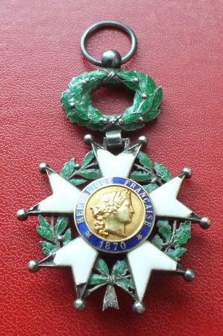 France French Knight Of The Order Of The Legion Of Honor Medal Badge