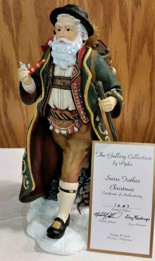 Pipka Memories Santa - Swiss Father Christmas - Limited Ed.  - Issued 2004 - Ret.