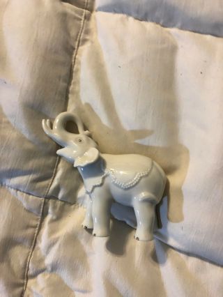 Vintage Lenox Handcrafted Fine Porcelain China Baby Elephant Figurine