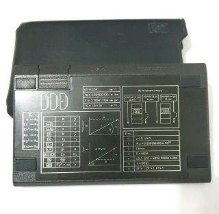HP 11C Scientific Calculator w/ Case Vintage Hewlett Packard Fresh Batteries 3