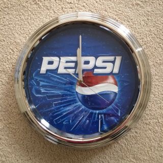Vintage Pepsi Diner Clock