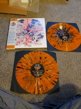 Castlevania 3 Vinyl Orange W/ Black & White Splatter W/ Obi 1st Print